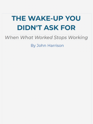 Free Guide The Wake Up You Didn't Ask For